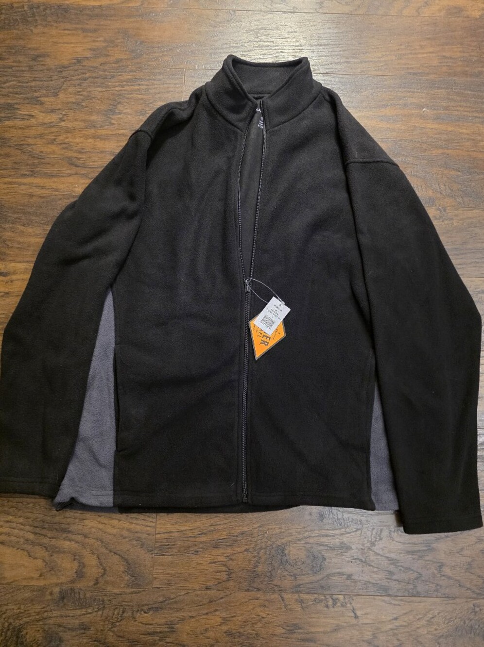 Men's Black Lightweight Full‑Zip Shirt Jacket